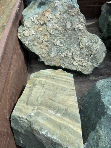 Ландшафтные глыбы зелёные 200-500 килограмм купить в Бердске