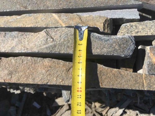 Горбушка златолит мультиколор для облицовки купить в Бердске