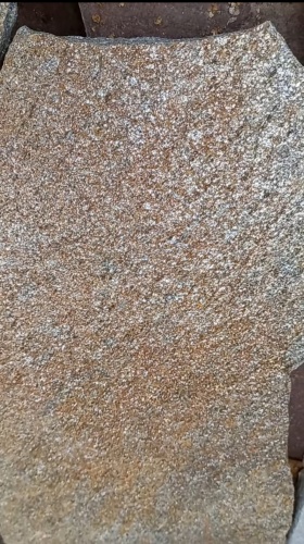 Плитняк златолит серебристый для цоколя, отмостки купить в Бердске